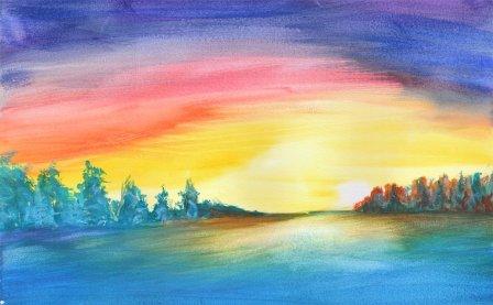 Вечерние краски
